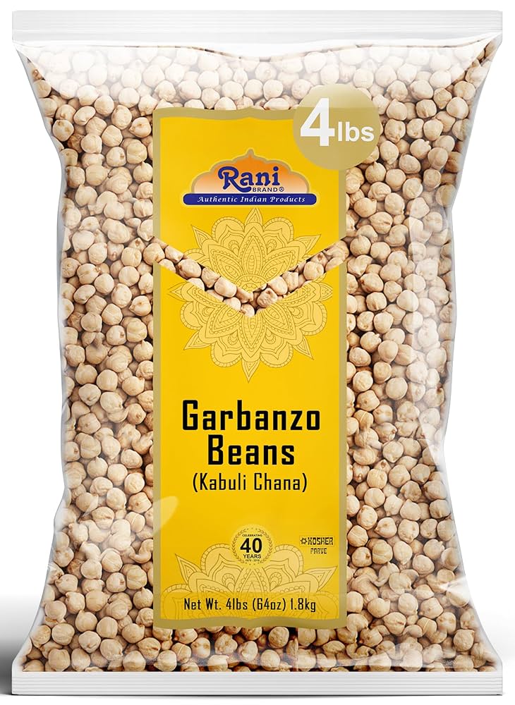 Amazon.com : Rani Garbanzo Beans (Kabuli Chana) 64oz (4lbs